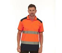 HI-VIS 2-TONE POLO YOKO YK220