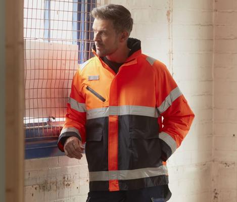 HI-VIS FONTAINE STORM JACKET YOKO YK309